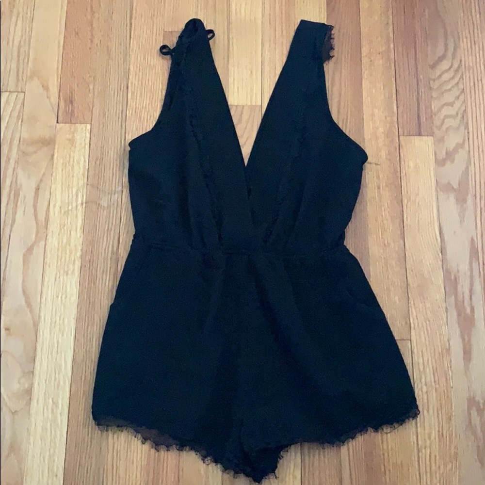NWT black romper